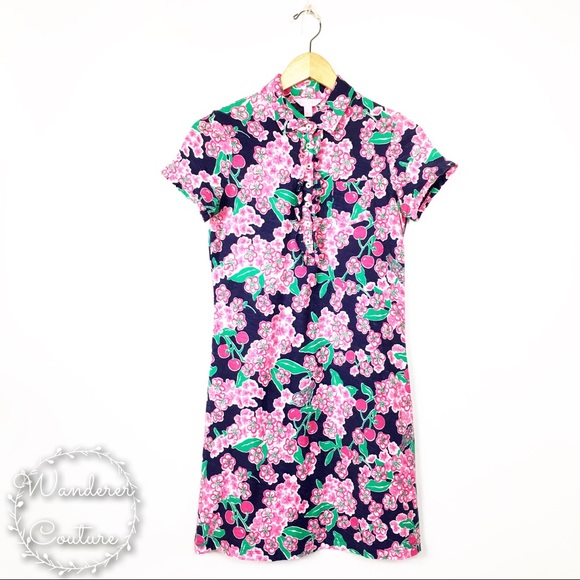 Lilly Pulitzer Dresses & Skirts - Lilly Pulitzer Carolyn Cherry Picker Dress